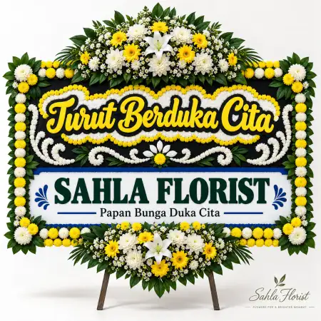 Papan Bunga Duka Medan Helvetia